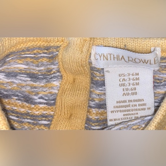 Cynthia Rowley Girls Knit Dress - Picture 3 of 3